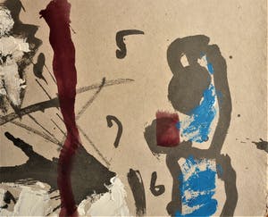 Anton Heyboer - Anton Heyboer Symboliek Mooie aparte schildering . kopen? Bied vanaf 425!