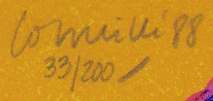 Corneille - 4 gesigneerde litho's en boek: de sensualiteit van het gevoel - 1988 kopen? Bied vanaf 399!