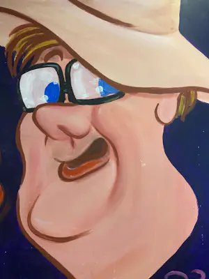 Raymond Koot - TYPEX : Acrylverf op board , Hansje Joustra (o.a. Oog & Blik) - 2000 kopen? Bied vanaf 250!