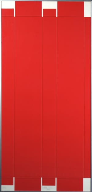 Lode Pemmelaar - Zeefdruk, Zonder titel - Ingelijst (Groot) kopen? Bied vanaf 150!