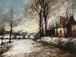 Francois Franc - “NEIGE AUX LOGES” NORMANDIË kopen? Bied vanaf 150!