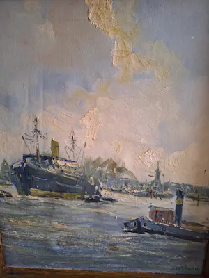 Jan Kelderman - Havengezicht Amsterdam kopen? Bied vanaf 30!