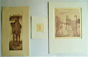 Anna Jeretic - 'Dieren' verkocht voor € 65!