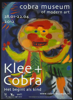 Paul Klee - affiche Klee + Cobra Het begint als kind - 2012 cobra museum kaufen? Bieten Sie von 1!