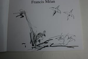 Francis Mean - Kunstkatalog mit Originalzeichnung kopen? Bied vanaf 30!