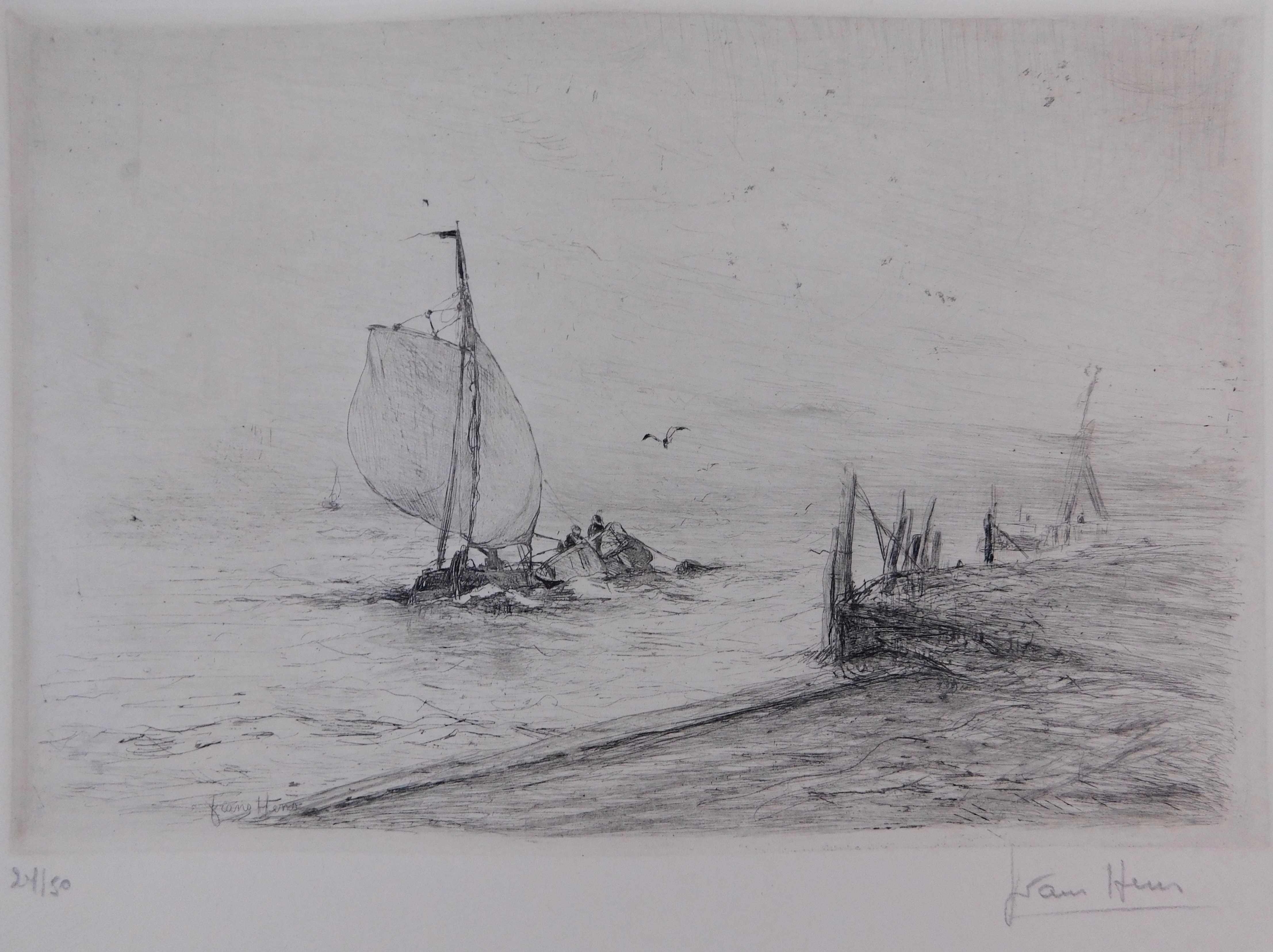 Frans Hens - Le Voilier en Mer kopen? Bied vanaf 25!