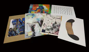 Bob Lens - en andere - Lot van 10 werken op papier kopen? Bied vanaf 1!