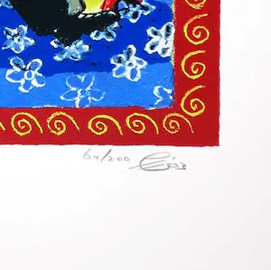 Jacques Tange - Zeefdruk, Tango-dinner kopen? Bied vanaf 1!