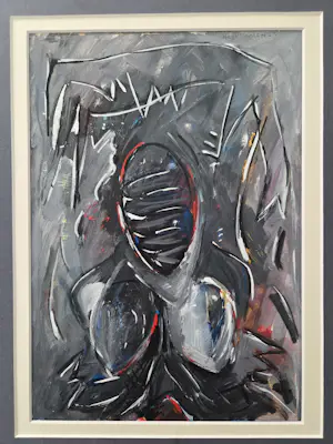 Henk Koolen - Figuur. Gemengde techniek. kopen? Bied vanaf 69!