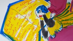 Anton Heyboer - een boek lezen - gemende techniek, handgesigneerd kopen? Bied vanaf 249!