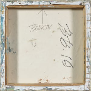 Bert Braam - Acryl op doek, Abstracte compositie kopen? Bied vanaf 1!