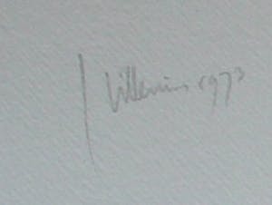 Jaap Hillenius - Litho: zonder titel - 1973 kopen? Bied vanaf 45!