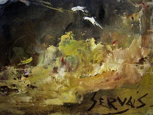 Niet of onleesbaar gesigneerd - Indrukwekkend impressionist. olieverf/board "gevarieerd stilleven" gesigneerd kopen? Bied vanaf 1!