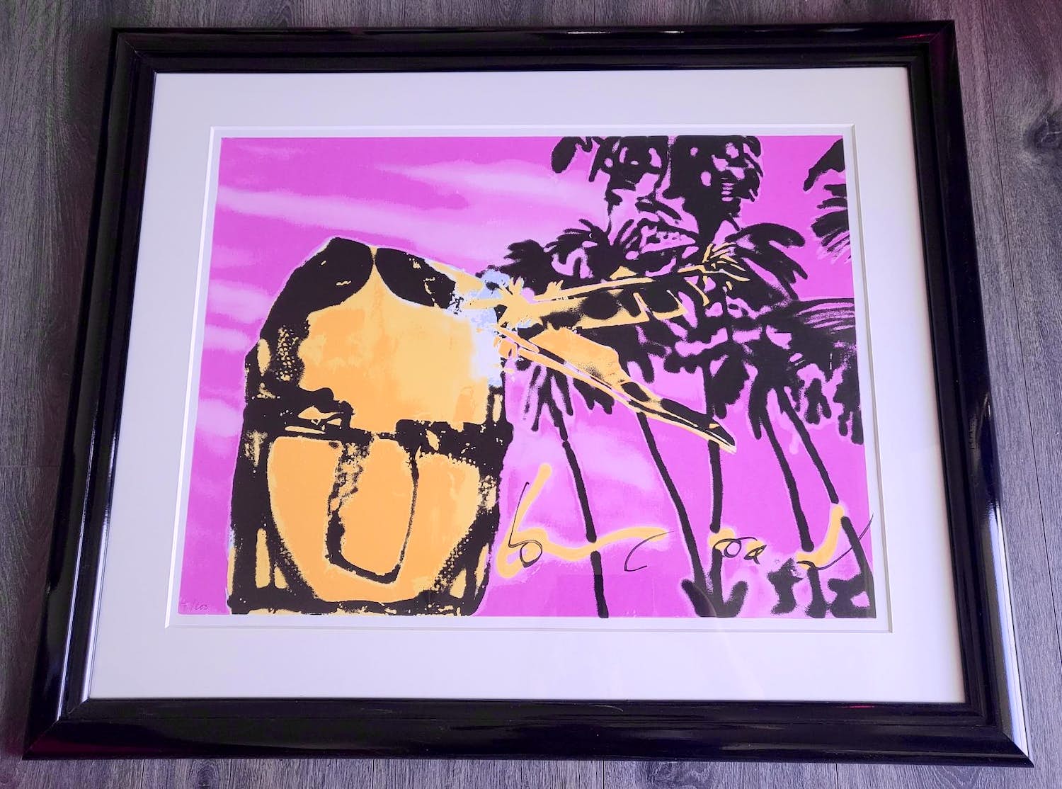 Herman Brood - Pink Palm Indian verkocht voor € 450!