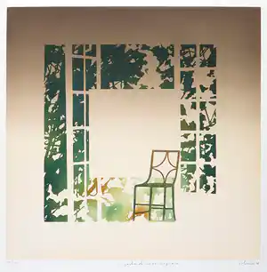 Jean Solombre - Aquatint, Le gardien du music imaginaire verkocht voor € 35!