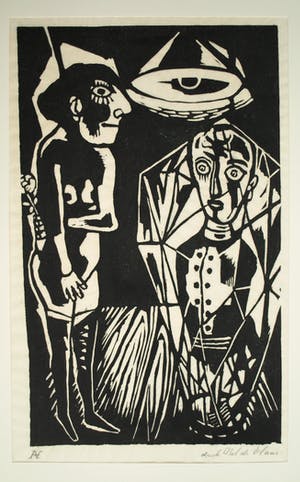 Aad de Haas - 8 Linosneden uit “Terugblik” , met omslag – 1976 kopen? Bied vanaf 250!