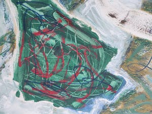 Hans Cornel - Schilderij (1991) - Ingelijst - Zeer groot. kopen? Bied vanaf 1!