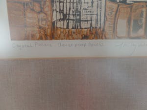 Niet of onleesbaar gesigneerd - Christal palace kopen? Bied vanaf 10!