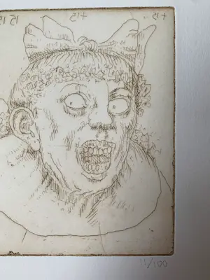 Herman Gordijn - Ets en luxe editie boek Binnenste Buiten - 2009 - kopen? Bied vanaf 75!