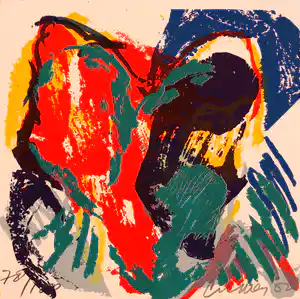 Jan Cremer - Tulpenveld verkocht voor € 120!