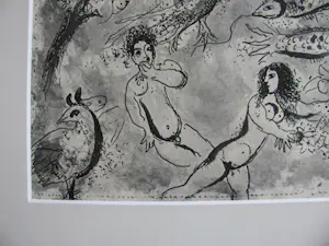 Marc Chagall - ADAM und EVA - VISION ELIAS - ISRAEL befreit von BABYLON kaufen? Bieten Sie von 200!