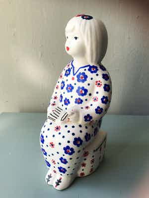 Marianne Bey - Reading Girl verkocht voor € 25!