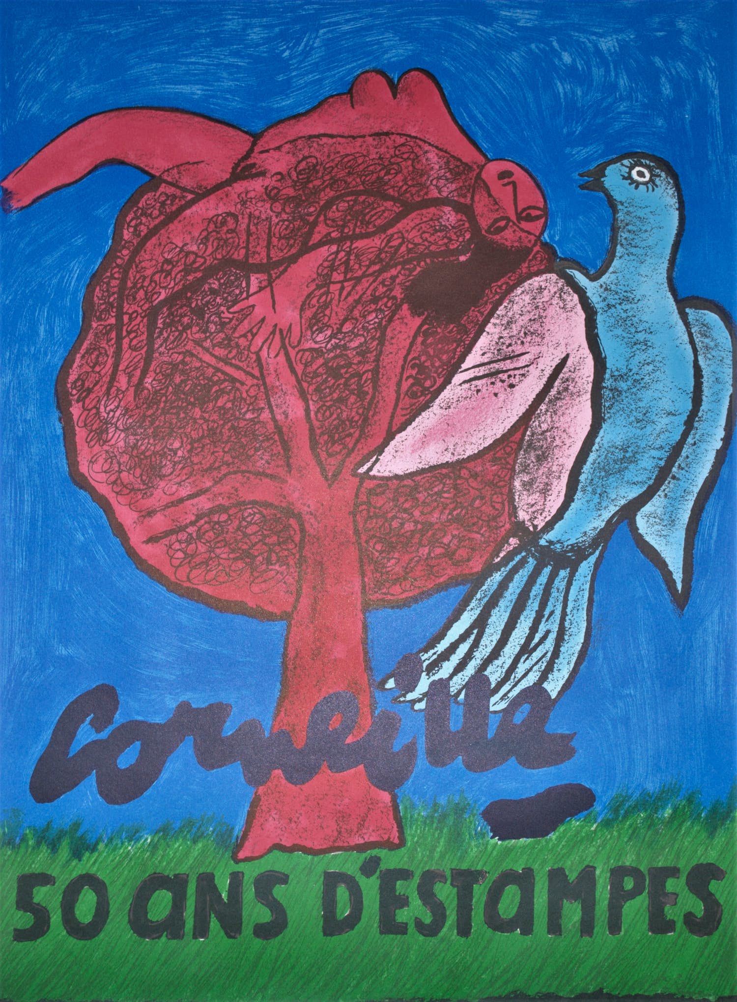 Corneille - grote lithografie - 50 ans d'estampes kopen? Bied vanaf 75!