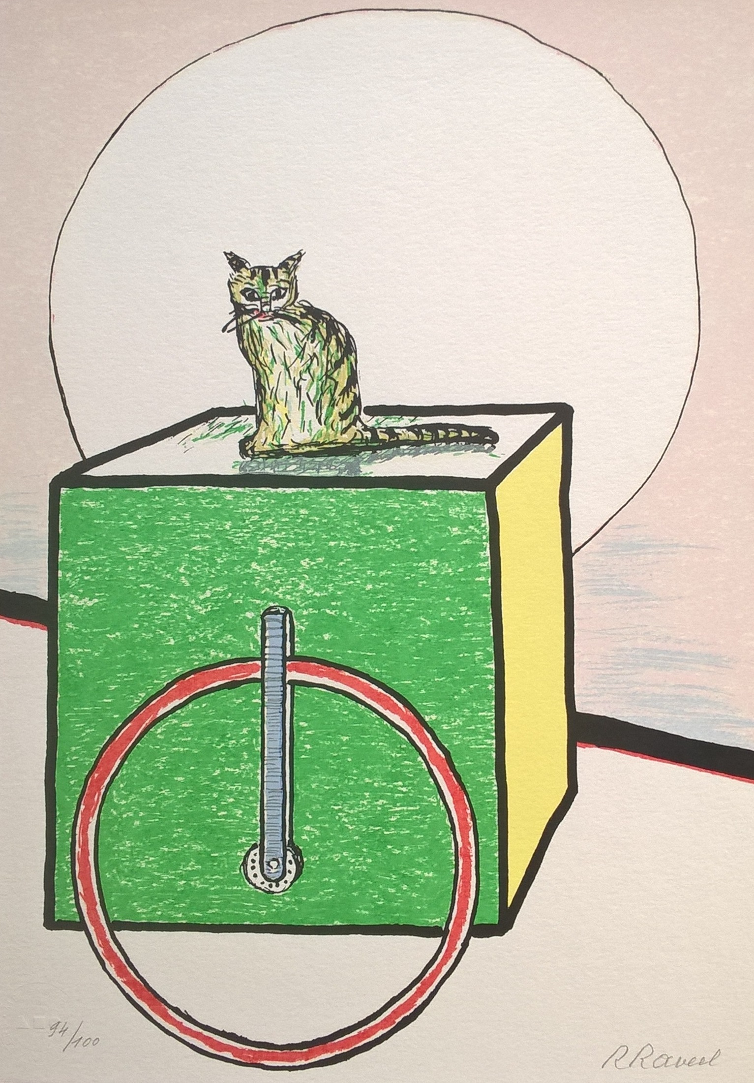 Roger Raveel - felix vulgaris – 6 zeefdrukken kopen? Bied vanaf 2175!