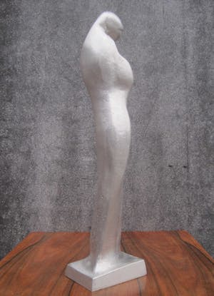 Heiligenbeeld - Maria met kind, ontwerp René Daemen. kopen? Bied vanaf 45!