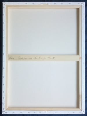Paul Louis Van Den Bergh - Gemengde Techniek op Canvas - "Held" - Gesigneerd kopen? Bied vanaf 90!
