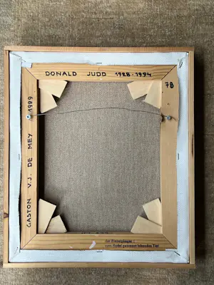 Gaston De Mey - "Donald Judd" en "Barnett Newman" kopen? Bied vanaf 550!