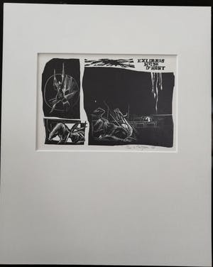 Ru van Rossem - Houtsnede exlibris kopen? Bied vanaf 25!