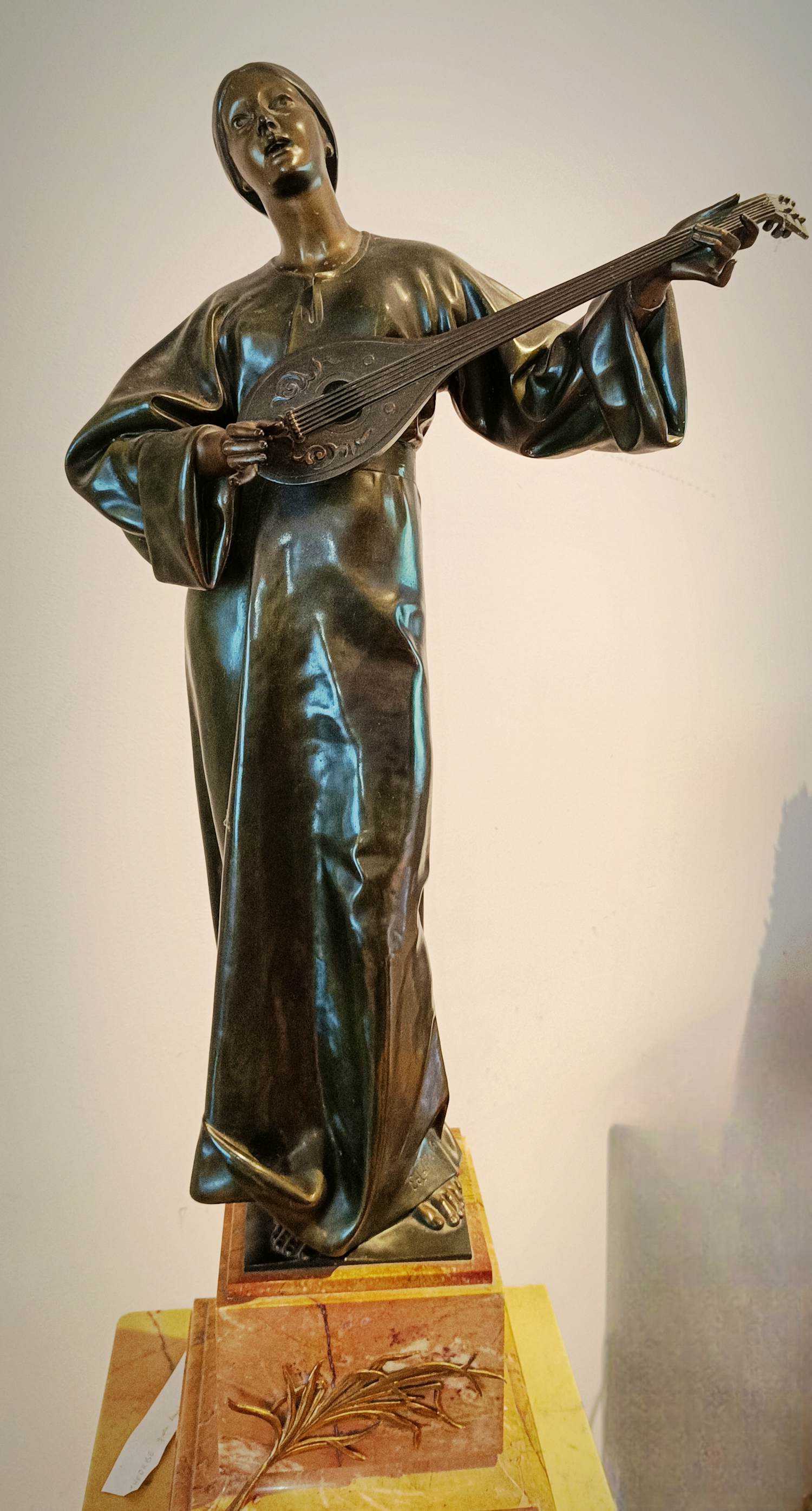 Edmond Lefever - La joueuse de mandoline kopen? Bied vanaf 950!