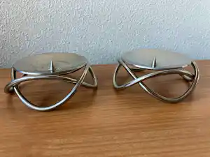 Georg Jensen - 2 Georg Jensen kandelaars vendu pour 40€ !