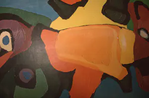 Karel Appel - De gedresseerde circuskloe met dansende kat kopen? Bied vanaf 100!