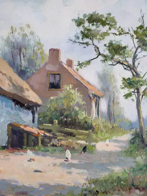 Jan van Vuuren - Boerderij op de Veluwe. kopen? Bied vanaf 325!