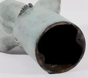 Kobe - Gepatineerd bronzen sculptuur: Le quatre vents kopen? Bied vanaf 2750!