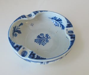 Porceleyne Fles - Delftsblauw rond asbakje kopen? Bied vanaf 1!