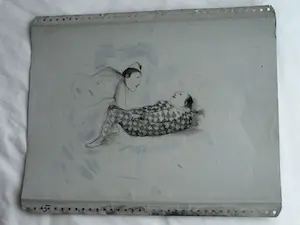 Metten Koornstra - Originele drukplaat , “Clowns” – 1967 kopen? Bied vanaf 25!