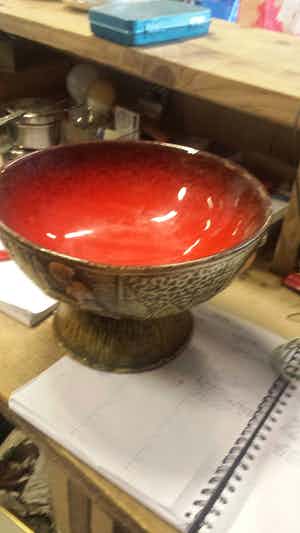 Niet of onleesbaar gesigneerd - Schaal verkocht voor € 1!