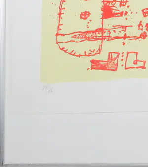 Rik van Iersel - Zeefdruk, Holy Christ! - Ingelijst kopen? Bied vanaf 50!