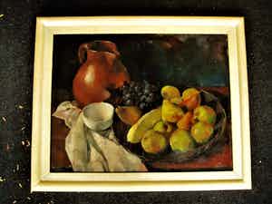 Jos Rovers - GROOT omstreeks 1930 geschilderd gevarieerd stilleven - gesigneerd verkocht voor € 10!