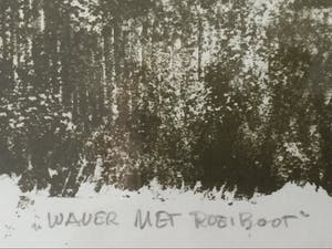 Ton Albers - Waver met roeiboot kopen? Bied vanaf 19!