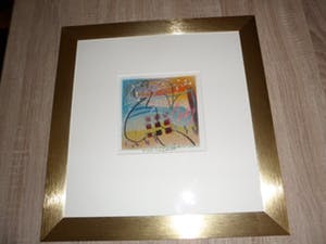 Frank Lengvenius - Zeefdruk. Titel, "Live I". kopen? Bied vanaf 35!