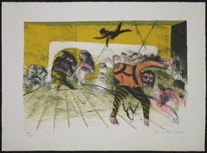 Martin Engelman - Litho, Zonder titel kopen? Bied vanaf 1!