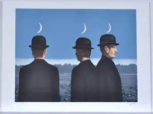 Rene Magritte - (naar) Le chef d’œuvre ou les mystères de l’horizon - Lithografie - 45x60 cm kopen? Bied vanaf 490!