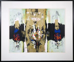 Hans Vanhorck - Litho, Axismundi - Ingelijst (Zeer Groot) kopen? Bied vanaf 1!