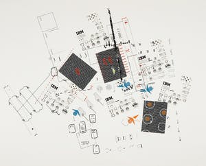 Gerard Verdijk - Zeefdruk, 3 Agglomerations kopen? Bied vanaf 20!