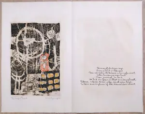 Jan Montyn - Image of Dylan Thomas, complete uitgave met 10 etsen kopen? Bied vanaf 750!