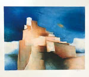 Alain Gaveau - Lithografie - Gesigneerd - 24/250 - 1991 verkocht voor € 75!